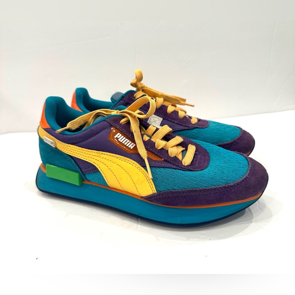 Puma Rugrats Print Tennis Shoes Multi Color Size 5.5C
